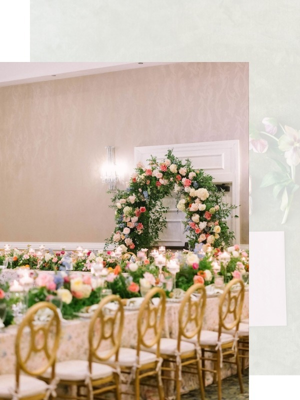 Bespoke floral designs for weddings in Dallas Fort Worth